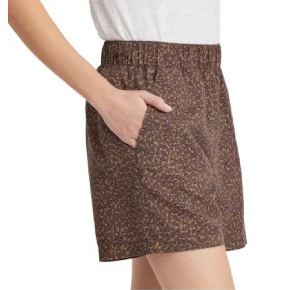 NWT Sanctuary Women’s Boardwalk Leopard Print Shorts with Pockets Sz 2X